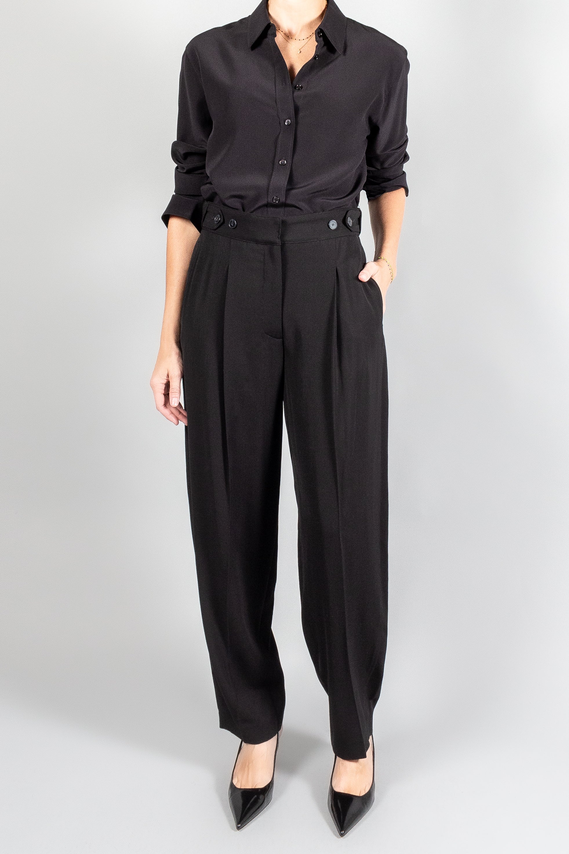 Joseph Joe Crepe De Chine Blouse-Tops-Misch-Vancouver-Canada