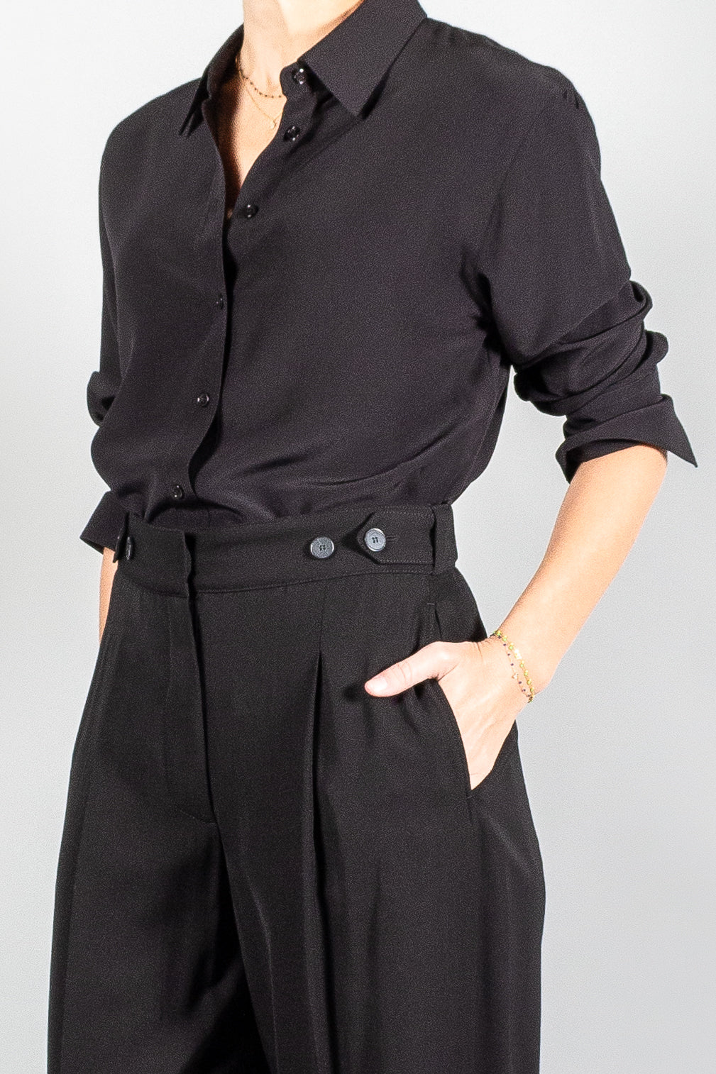Joseph Joe Crepe De Chine Blouse-Tops-Misch-Vancouver-Canada