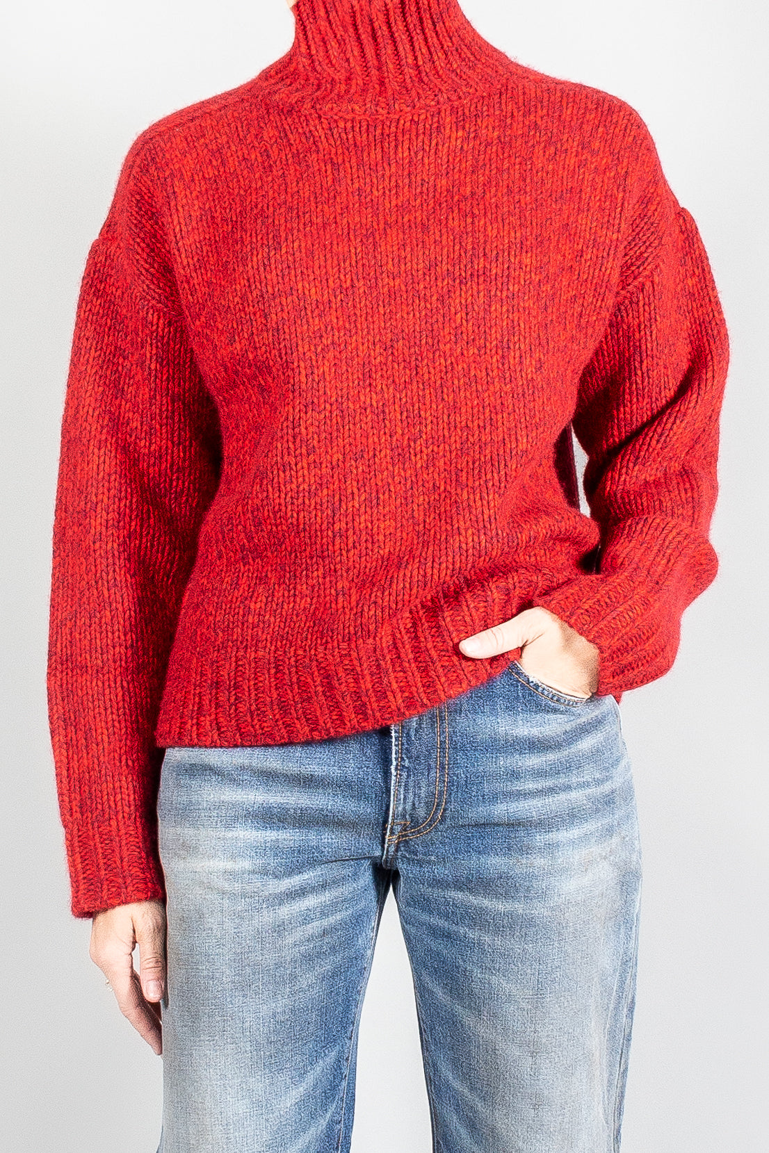 Le Kasha Oversized Cashmere Turtleneck-Sweaters-Misch-Vancouver-Canada