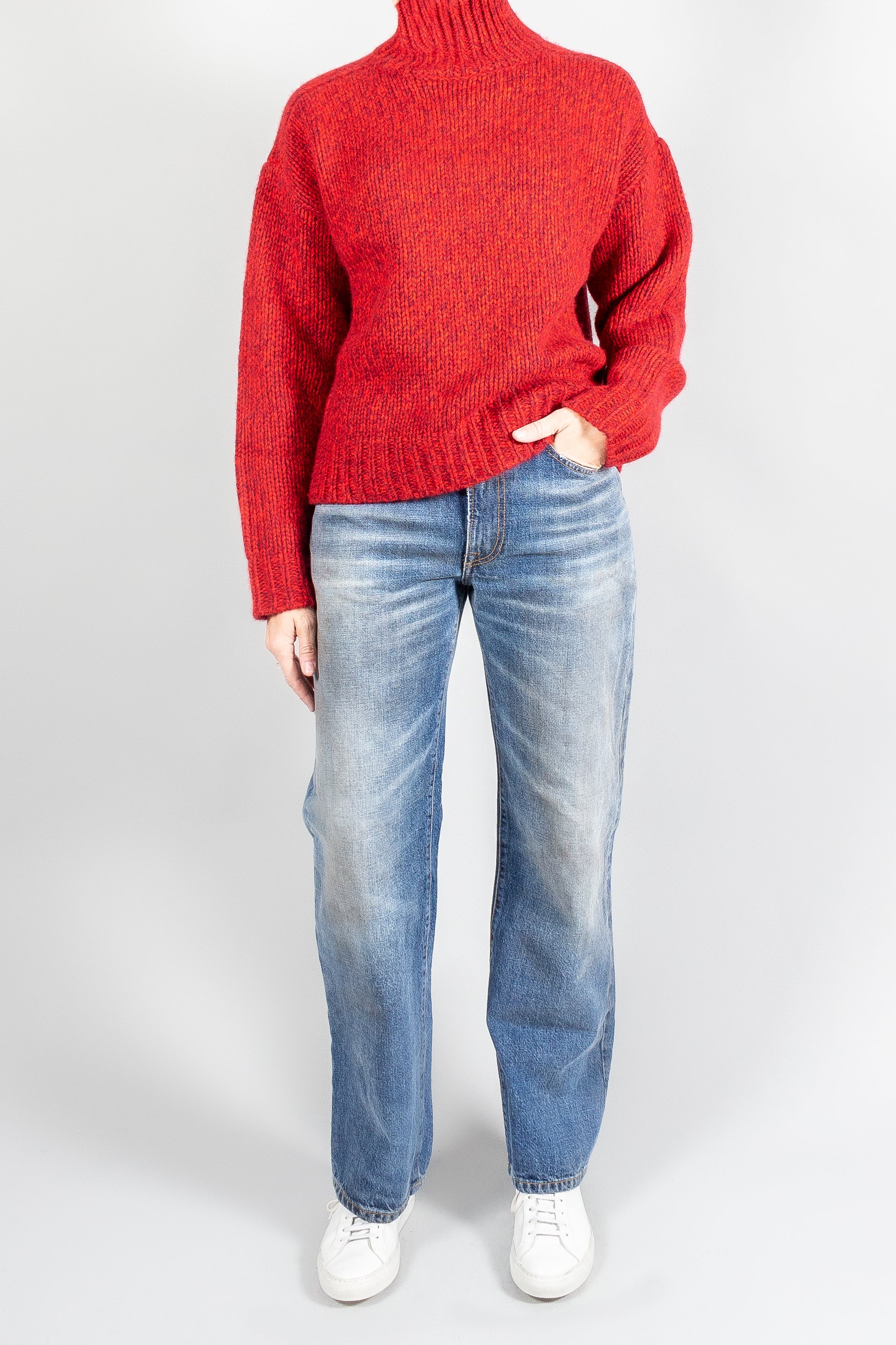Le Kasha Oversized Cashmere Turtleneck-Sweaters-Misch-Vancouver-Canada