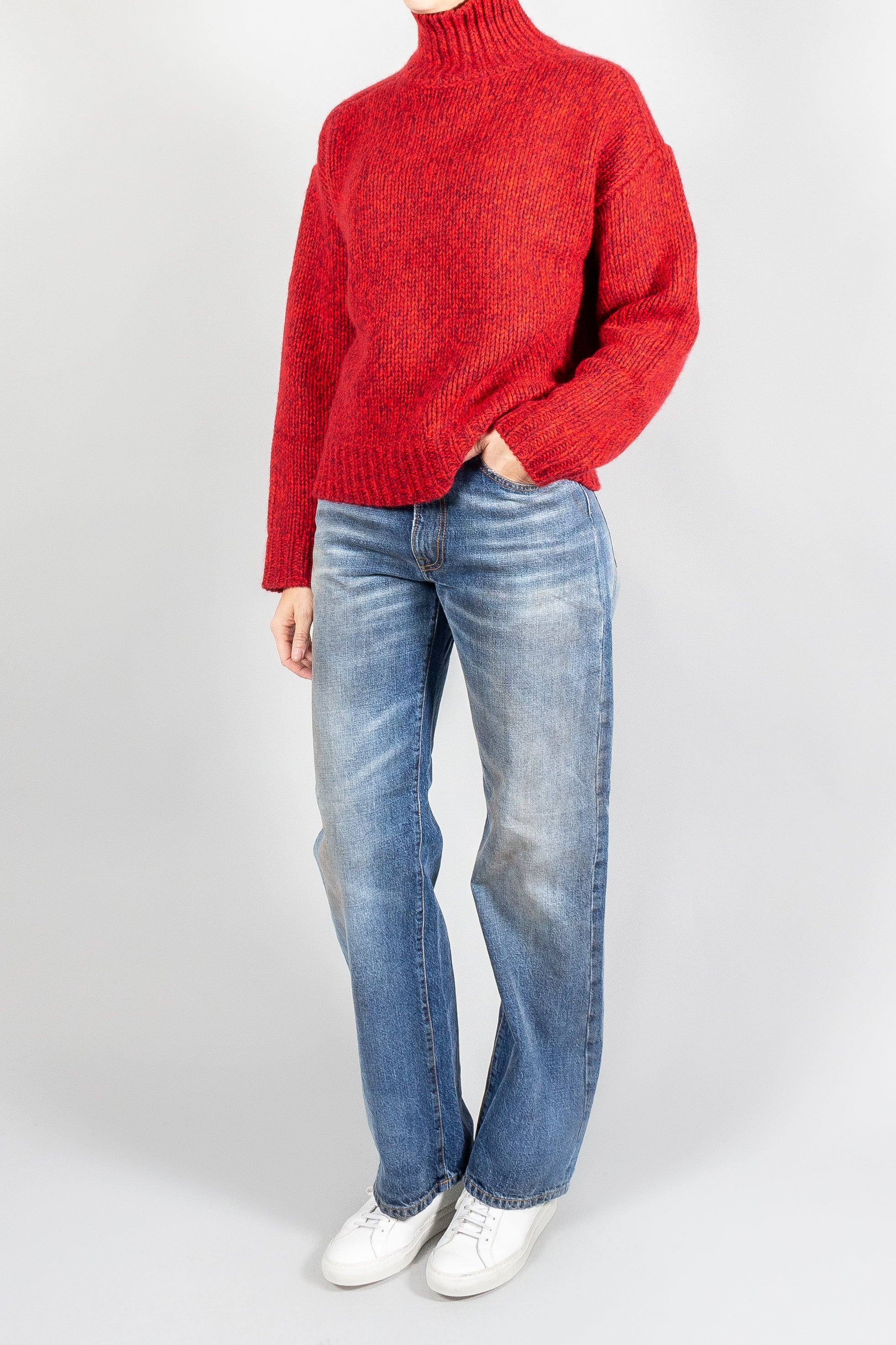 Le Kasha Oversized Cashmere Turtleneck-Sweaters-Misch-Vancouver-Canada