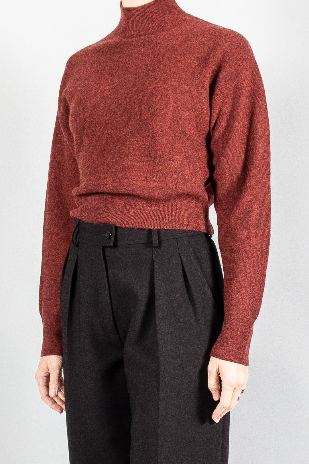 Le Kasha Cashmere Mock Neck-Sweaters-Misch-Vancouver-Canada