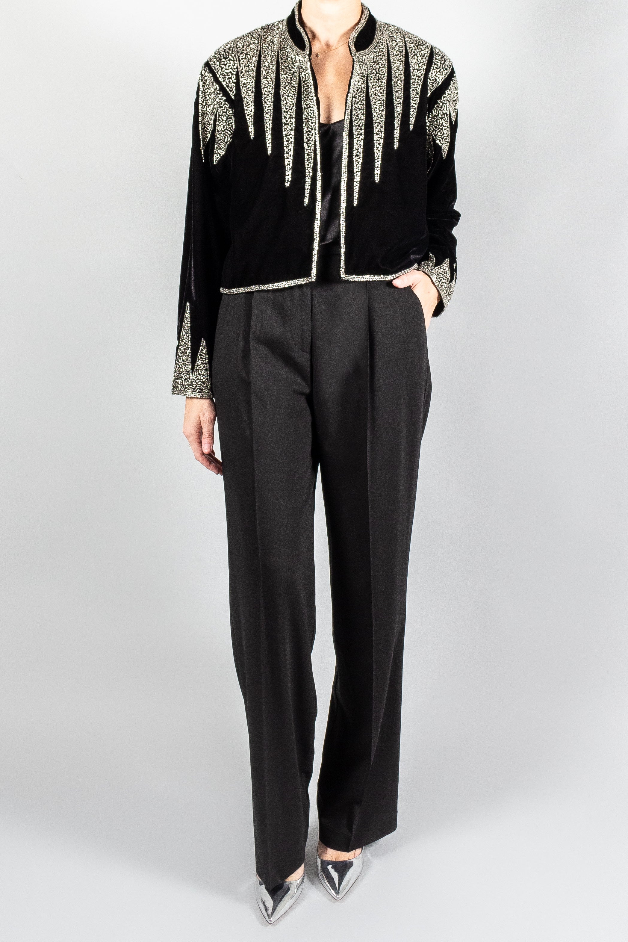 Forte Forte Wool Viscose High Waist Pants