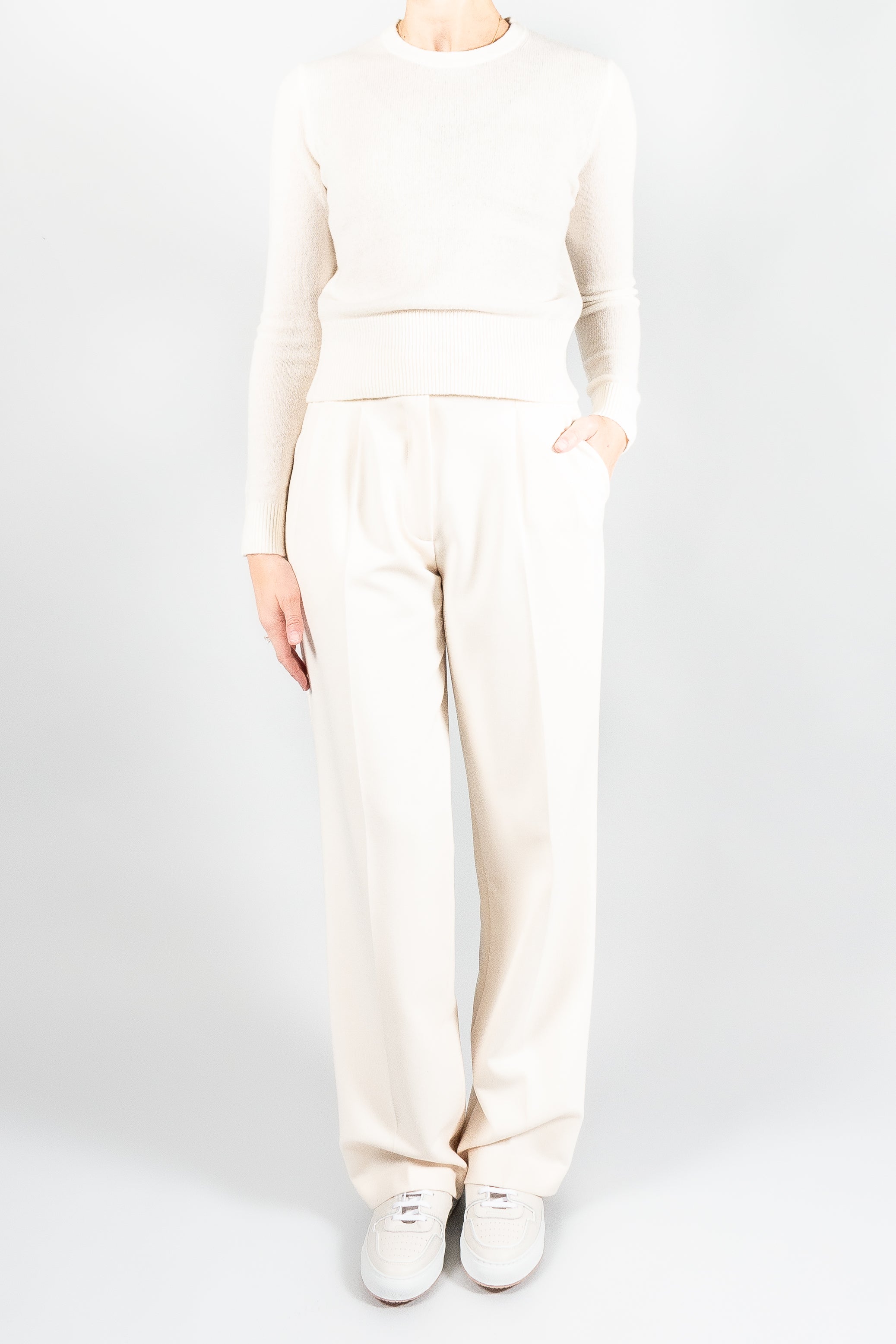 Forte Forte Cashmere Wool Crew Neck Sweater