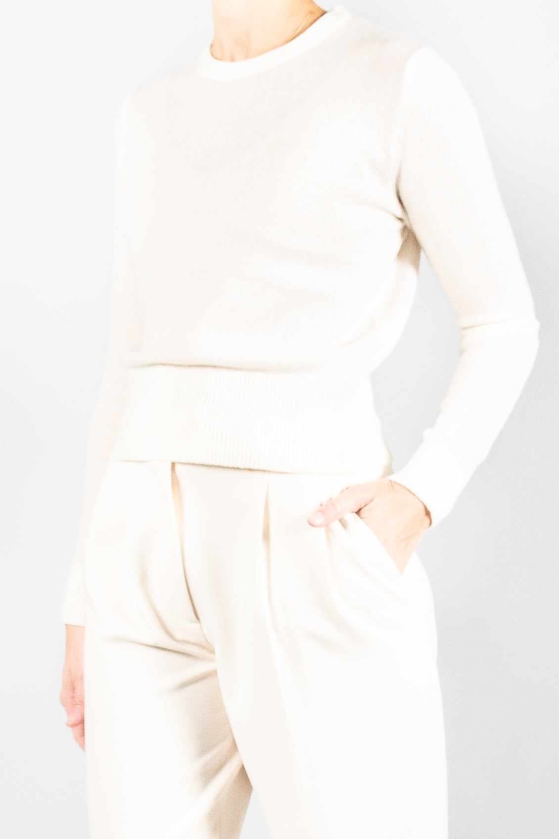 Forte Forte Cashmere Wool Crew Neck Sweater