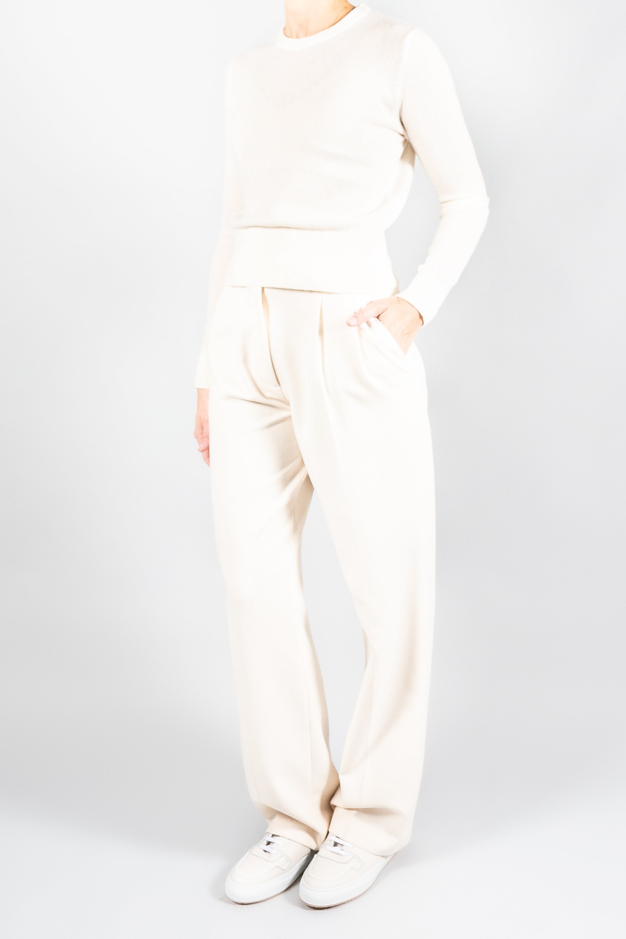 Forte Forte Cashmere Wool Crew Neck Sweater