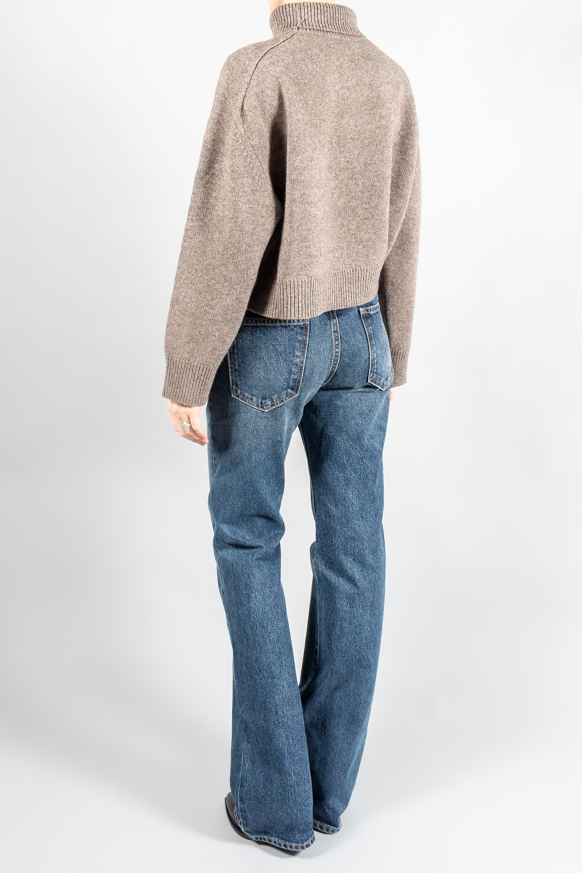 Vanessa Bruno Ballerine Cropped Turtleneck