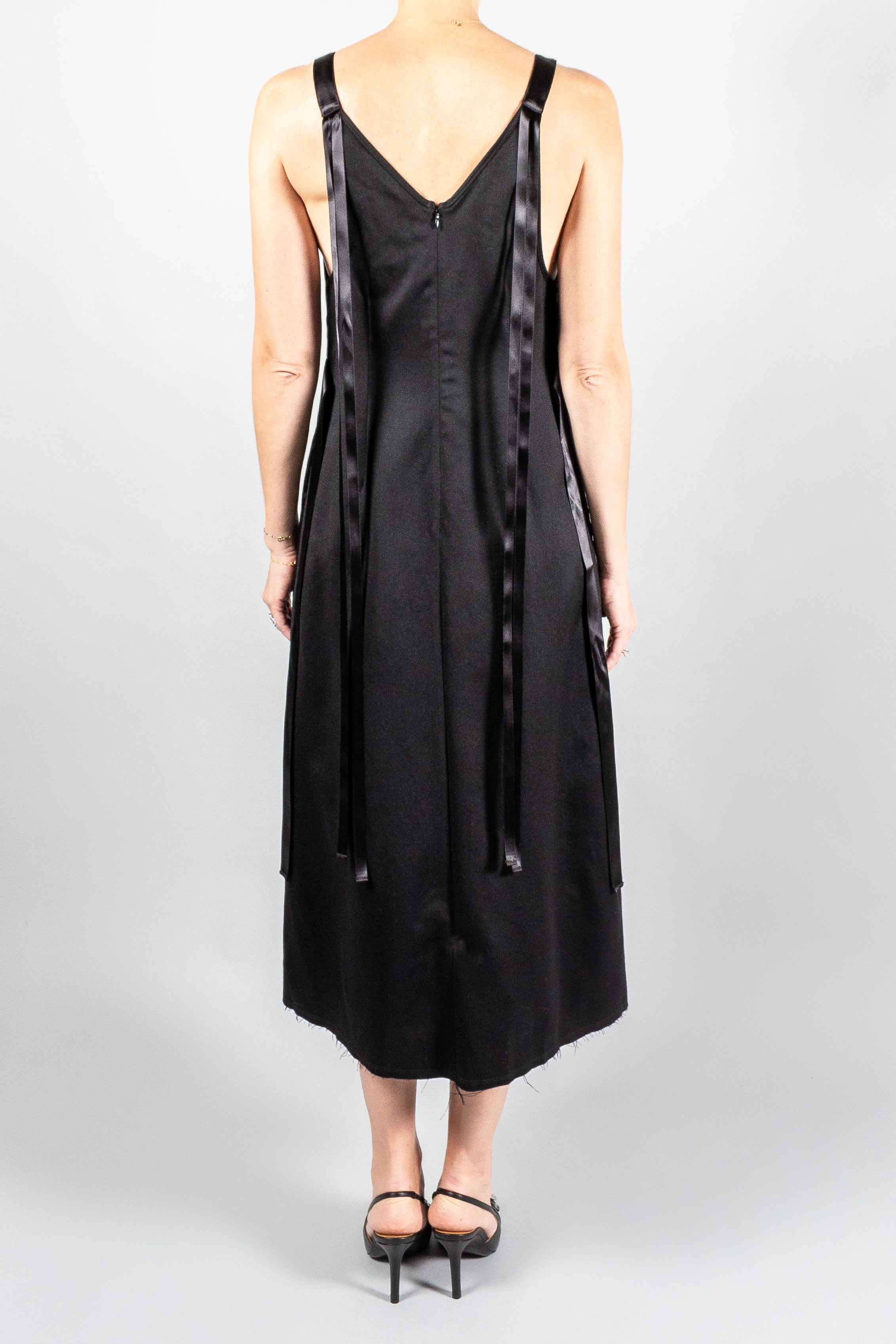 R13 Tape Tie Grunge Slip Dress