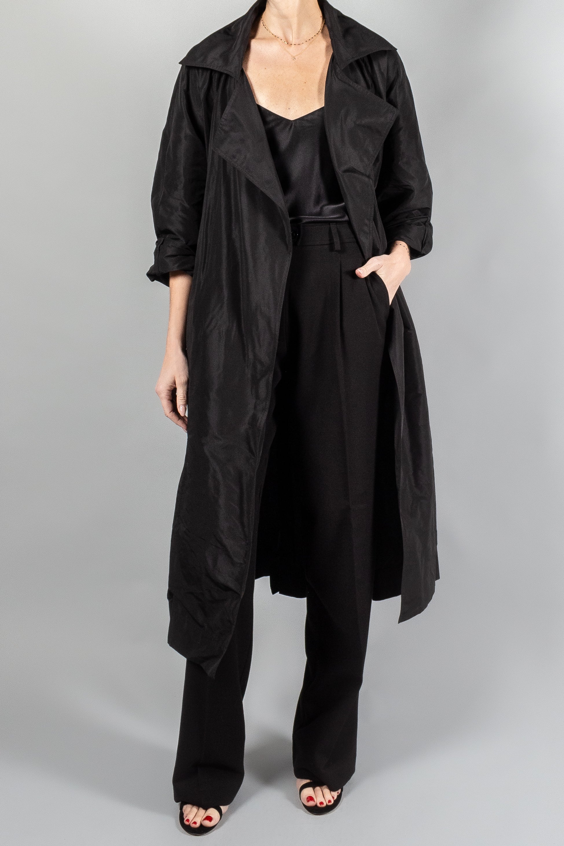 Next black hotsell trench coat