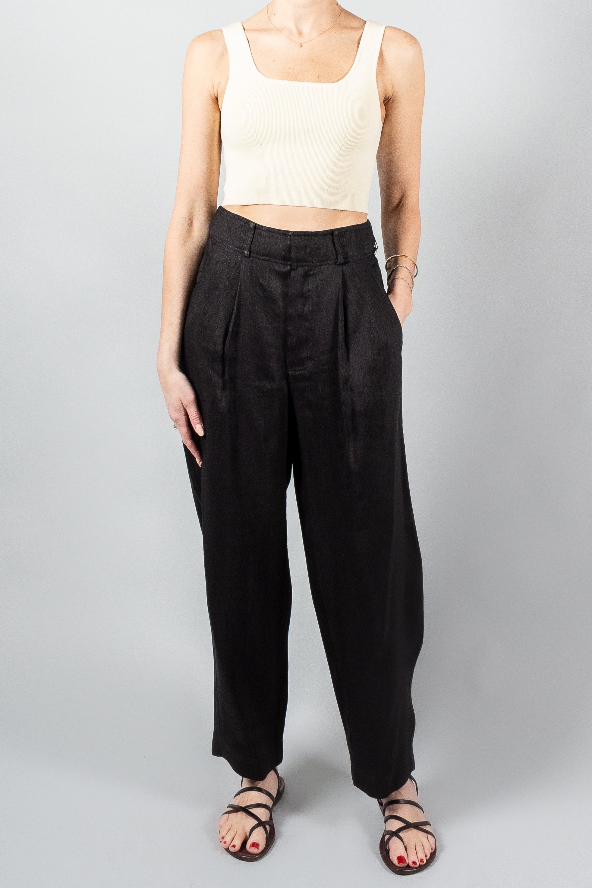 Apiece Apart Ilia Crop Top-Tops-Misch-Boutique-Vancouver-Canada-misch.ca