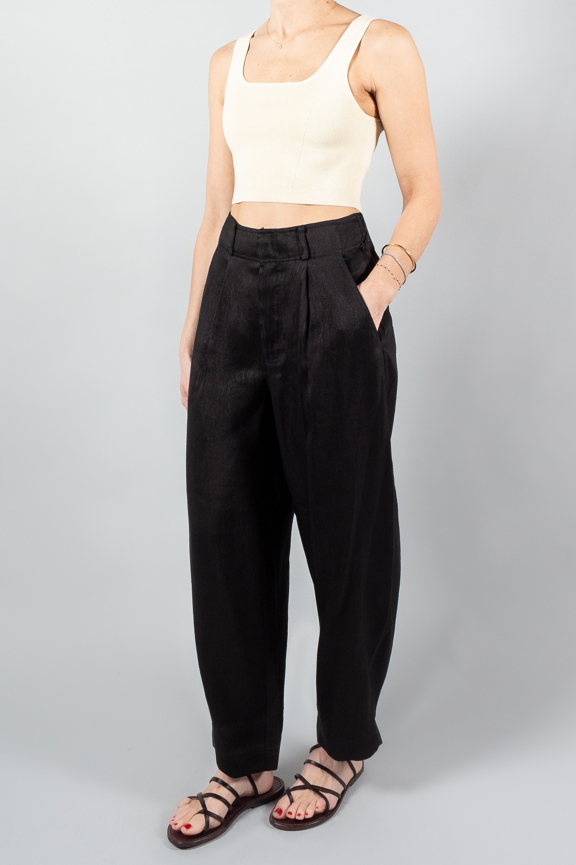 Apiece Apart Ilia Crop Top-Tops-Misch-Boutique-Vancouver-Canada-misch.ca