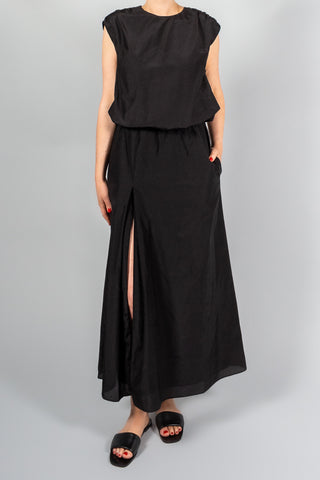 Loulou Studio Carmen Long Gathered Skirt-Skirts-Misch-Boutique-Vancouver-Canada-misch.ca