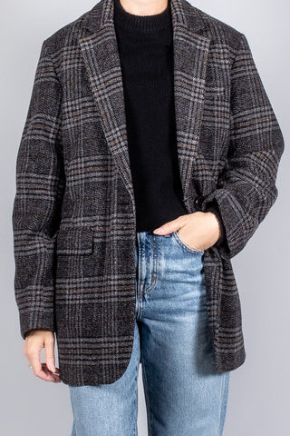 Isabel Marant Gesina Plaid Blazer-Misch-Boutique-Vancouver-Canada-misch.ca