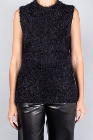 Gauchere Textured Sleeveless Sweater-Tops-Misch-Boutique-Vancouver-Canada-misch.ca