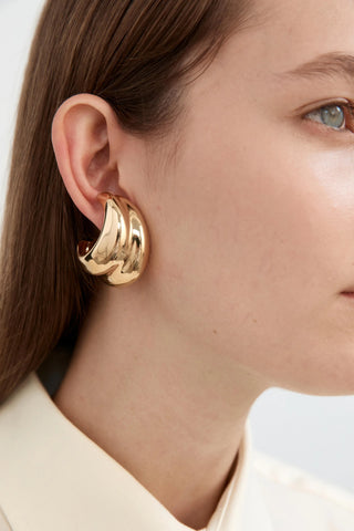 Nina Gordon Gold Mega Cuff Hoops-Jewelry-Misch-Boutique-Vancouver-Canada-misch.ca