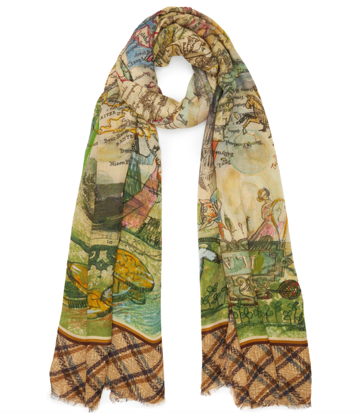 Faliero Sarti Irlanda Scarf-Scarves and Gloves-OS-Misch-Boutique-Vancouver-Canada-misch.ca