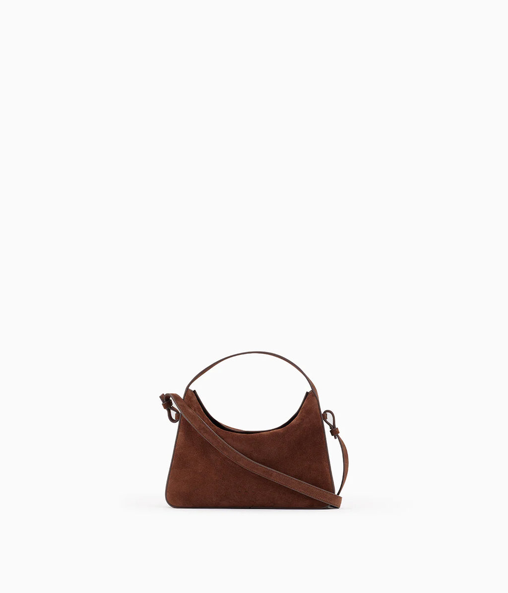 エスターエクミ SOFT BAGUETTE BAG Aesther Ekme Soft Baguette Crossbody - Suede Cocoa | Misch