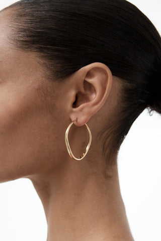 Nina Gordon Gold Momento Large Hoops-Jewelry-Misch-Boutique-Vancouver-Canada-misch.ca