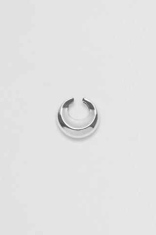 Nina Gordon Large Silver Concave Ear Cuff-Jewelry-Misch-Boutique-Vancouver-Canada-misch.ca