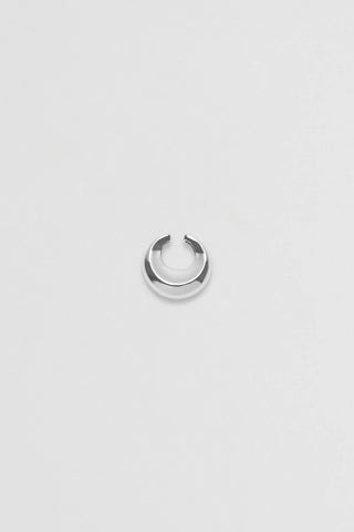 Nina Gordon Small Silver Concave Ear Cuff-Jewelry-Misch-Boutique-Vancouver-Canada-misch.ca