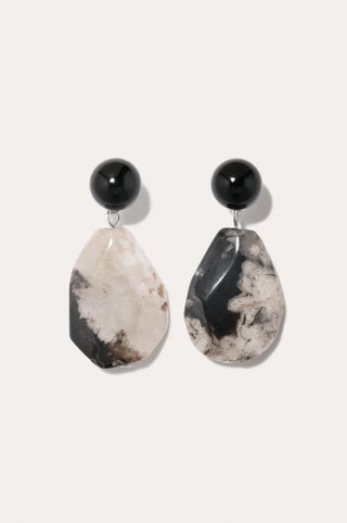 Completed Works H103 Cherry Blossom Agate Drop Earring
