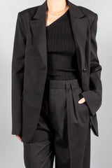 Maria Mcmanus Single Breasted Convertible Blazer