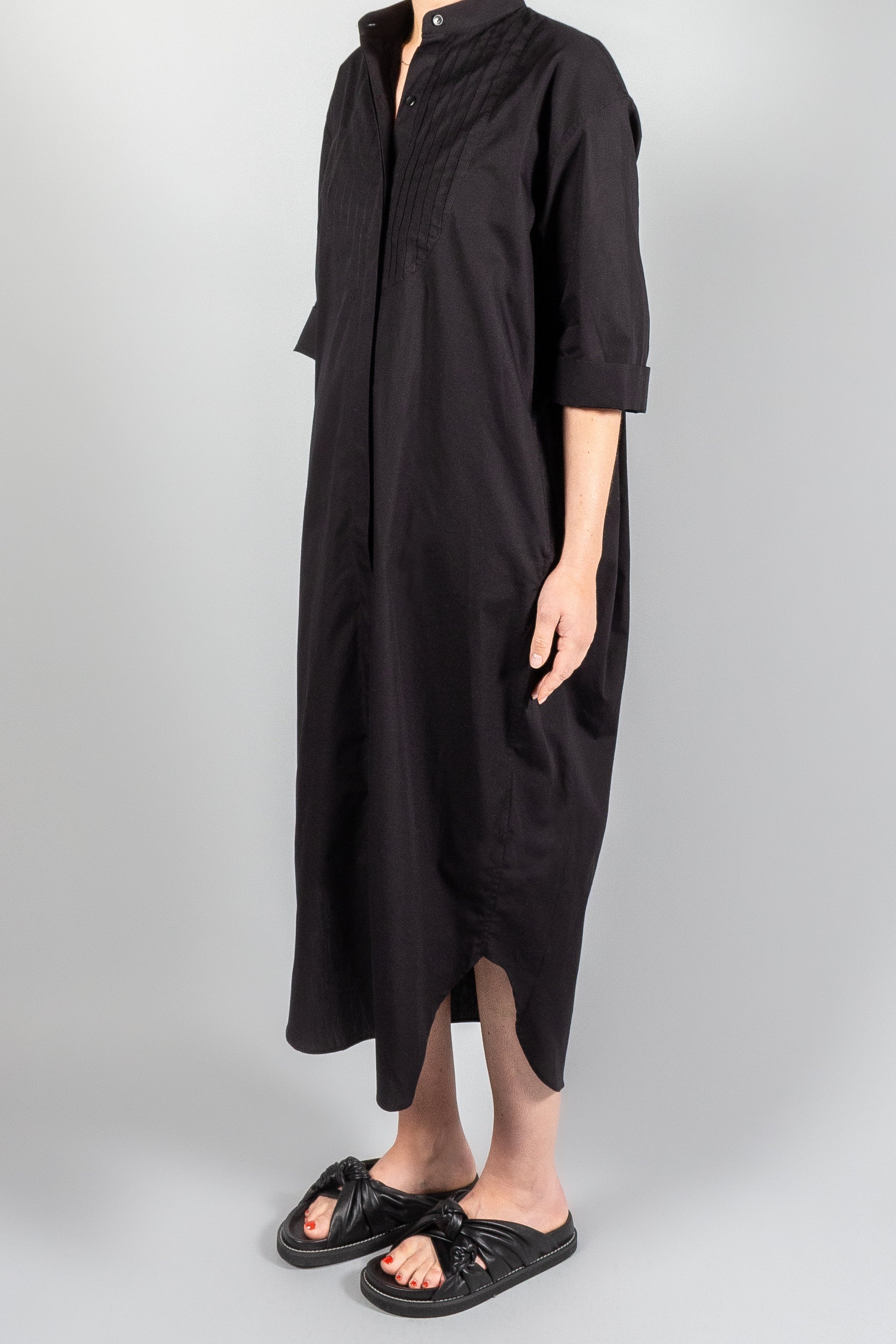 Maria Mcmanus Banded Collar Dress-Dresses and Jumpsuits-Misch-Vancouver-Canada
