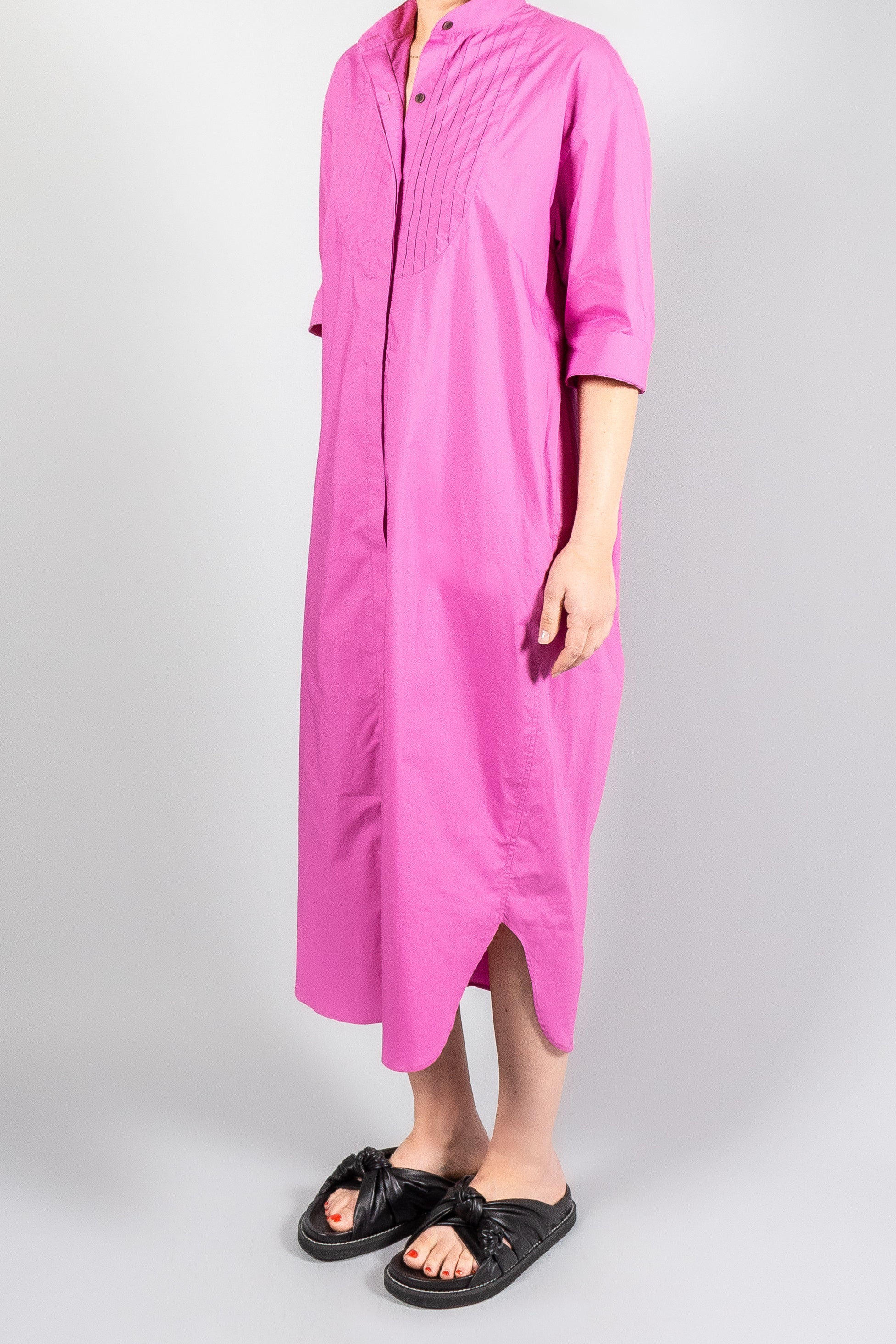Maria Mcmanus Banded Collar Dress-Dresses and Jumpsuits-Misch-Vancouver-Canada