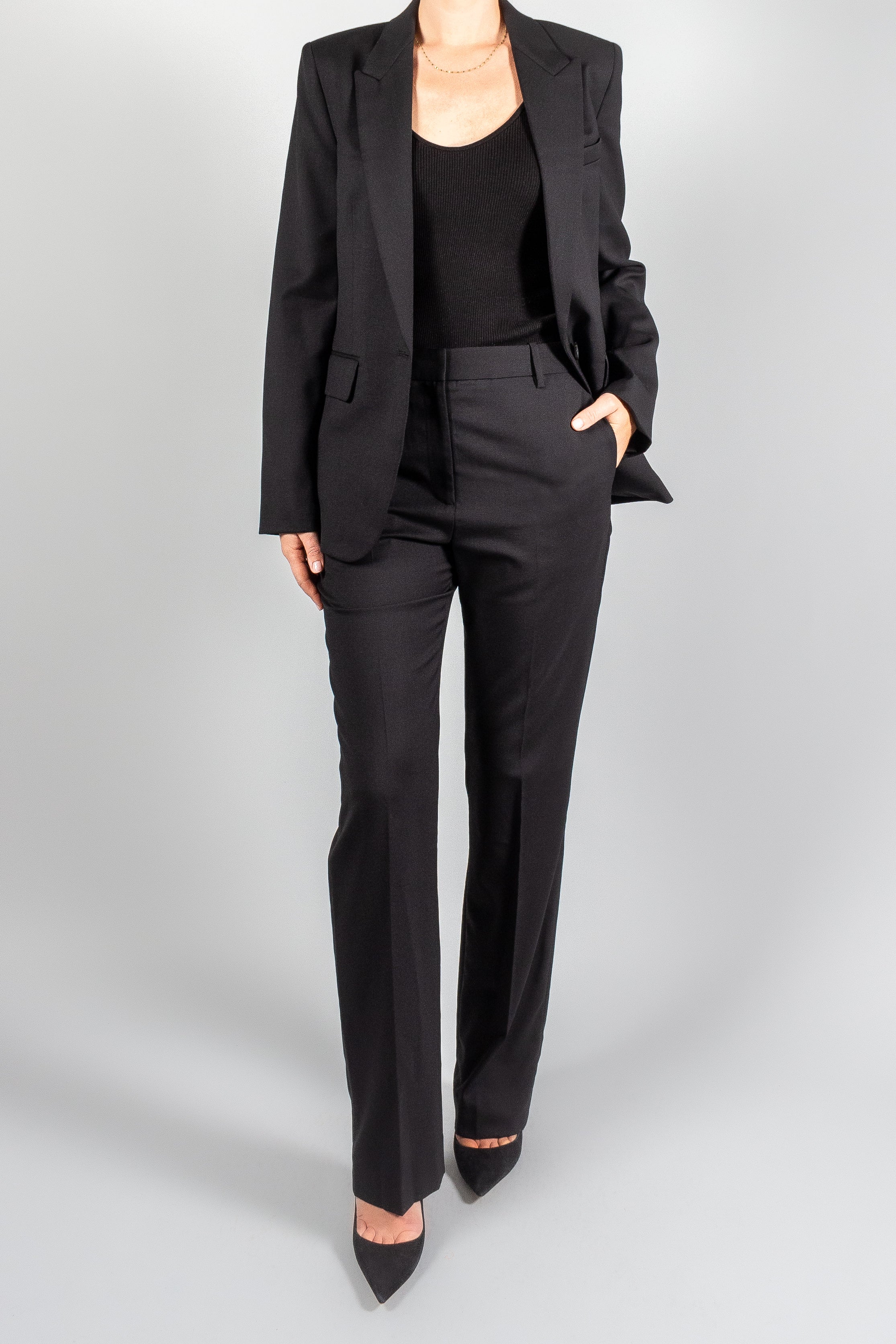 Nili Lotan Adele Single Breasted Tailored Jacket-Jackets and Blazers-Misch-Vancouver-Canada