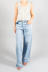 Forte Forte Laminated Velvet Tank Top
