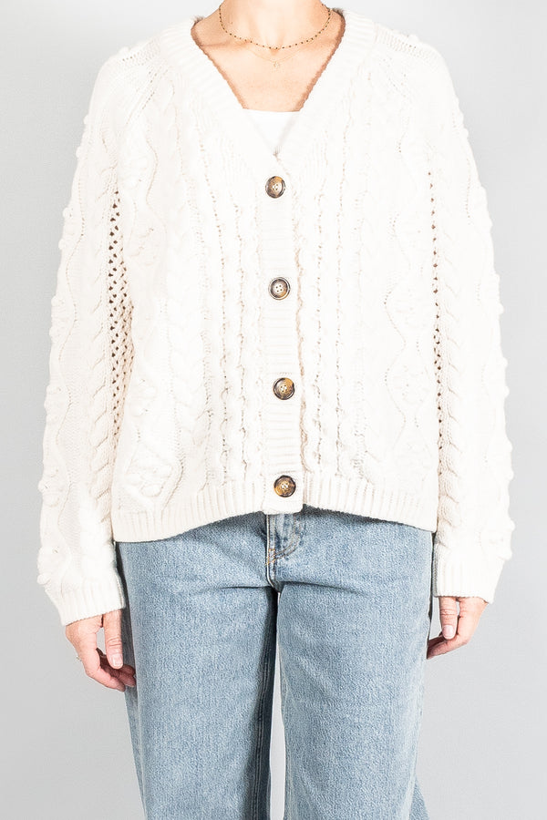 Loulou Studio Kuma Cable Knit Cardigan
