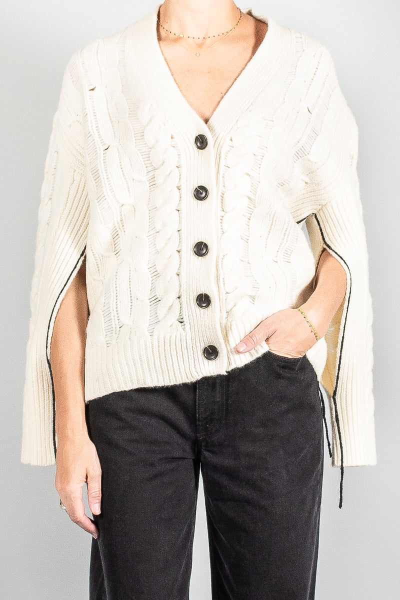 Maria Mcmanus Oversized Aran Cardigan