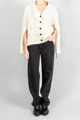 Maria Mcmanus Oversized Aran Cardigan