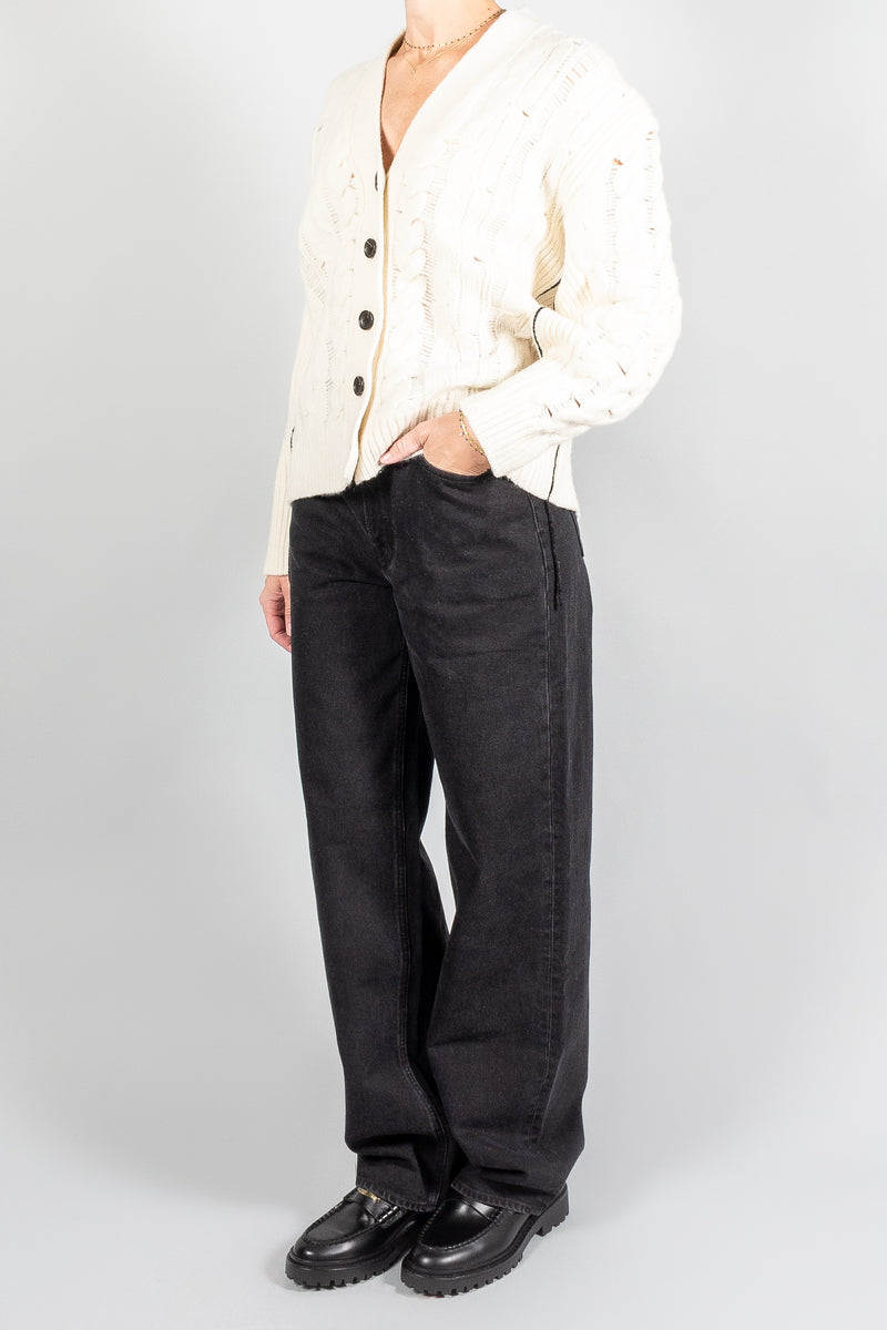 Maria Mcmanus Oversized Aran Cardigan
