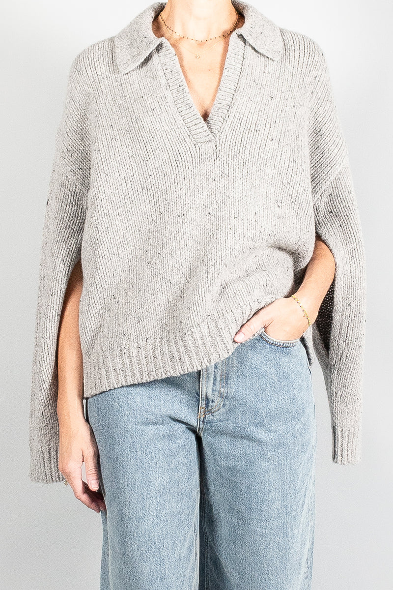 Maria Mcmanus Split Sleeve Collar Sweater