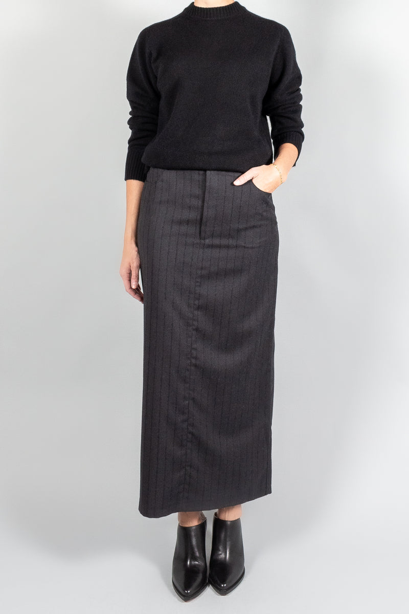 Loulou Studio Vato Long Skirt