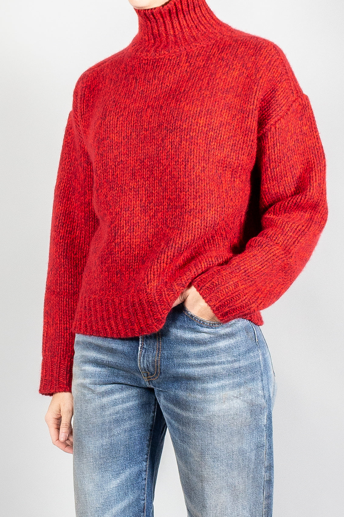 Le Kasha Oversized Cashmere Turtleneck-Sweaters-Misch-Vancouver-Canada