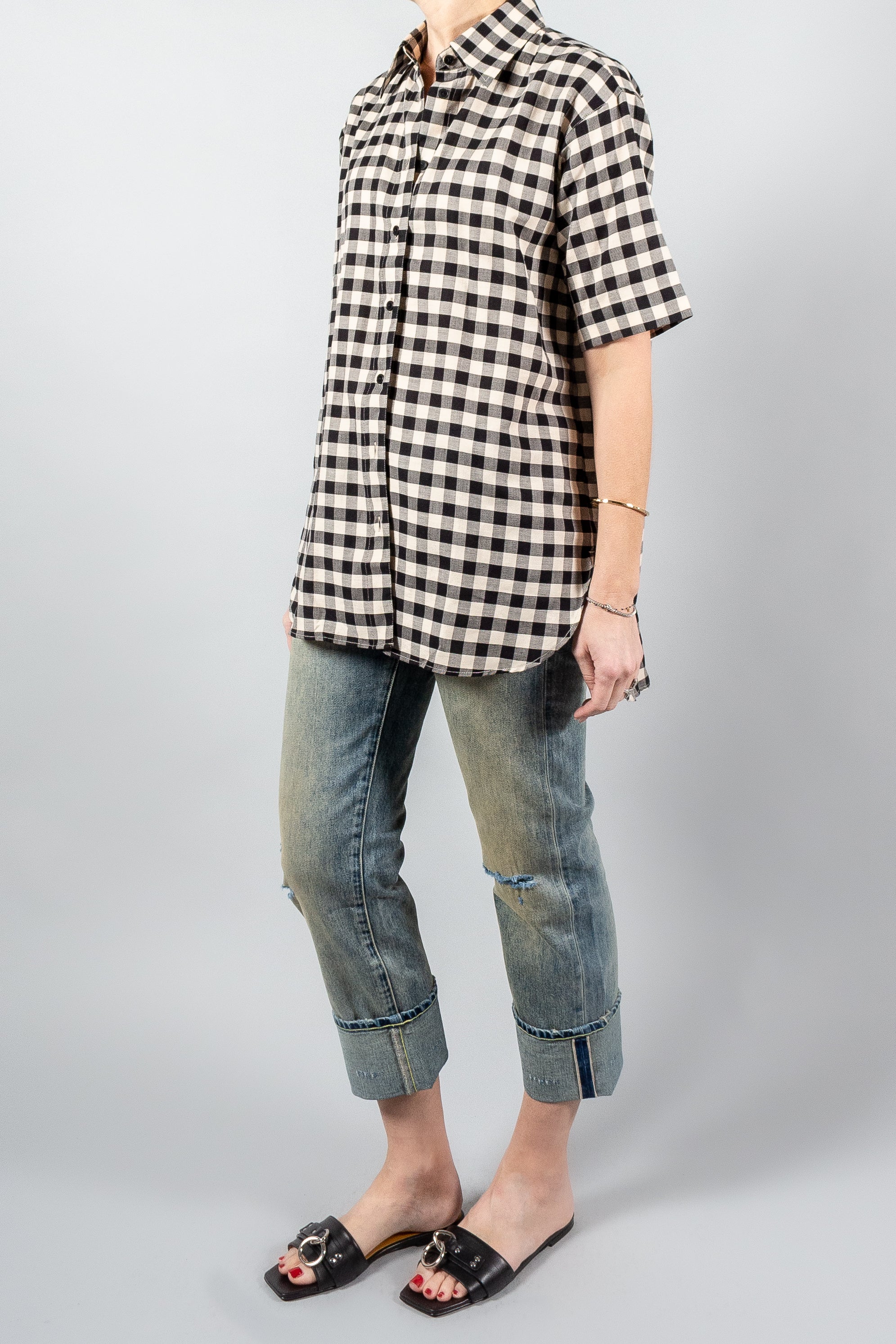 Closed Oversized Shirt-Tops-Misch-Boutique-Vancouver-Canada-misch.ca