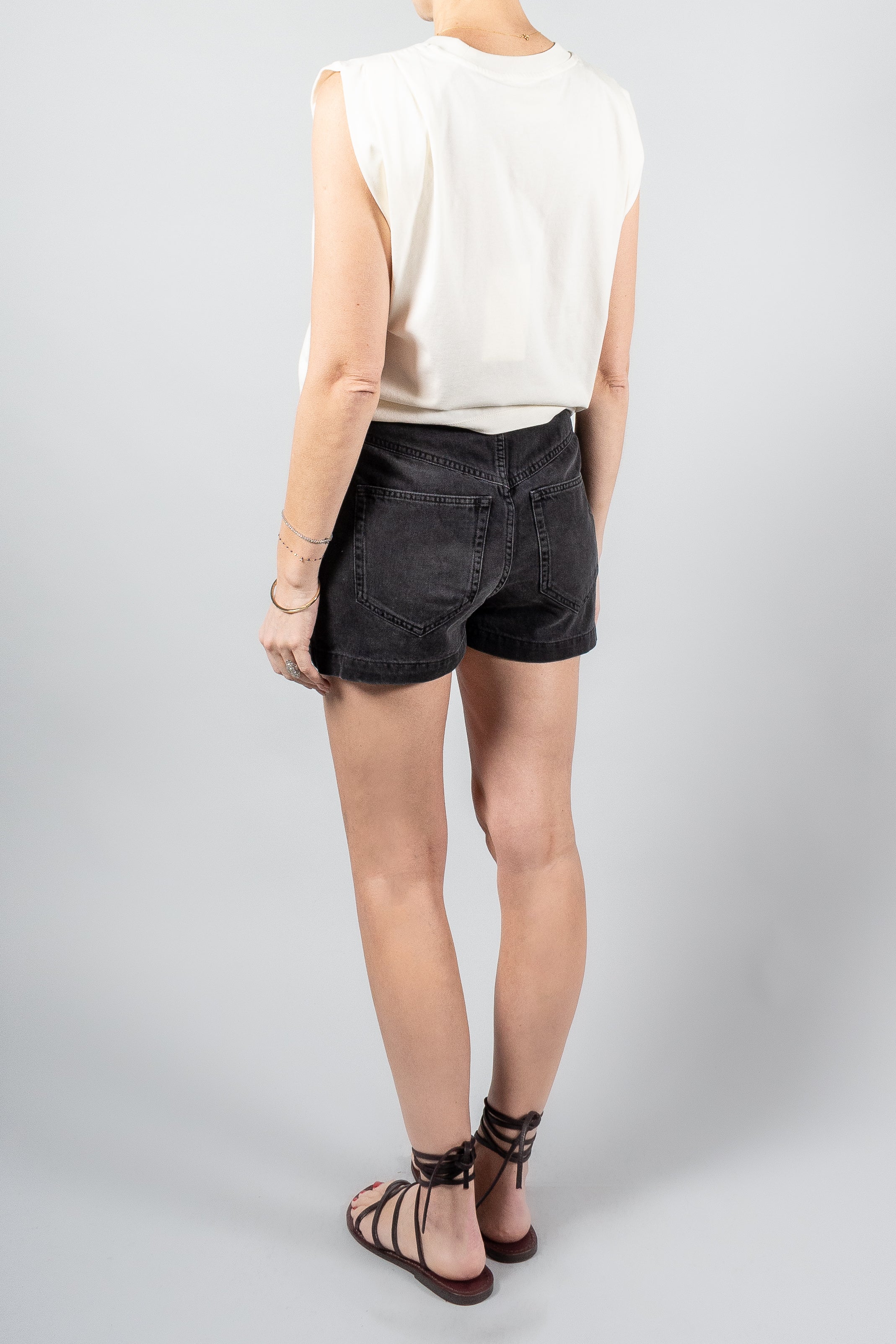 Isabel Marant Etoile Jovany Shorts-Pants and Shorts-Misch-Boutique-Vancouver-Canada-misch.ca