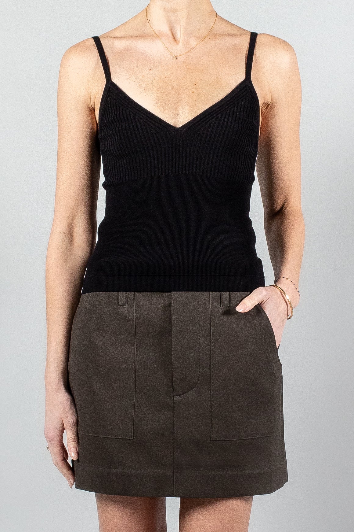 Maria Mcmanus Carpenter Mini Skirt-Skirts-Misch-Boutique-Vancouver-Canada-misch.ca