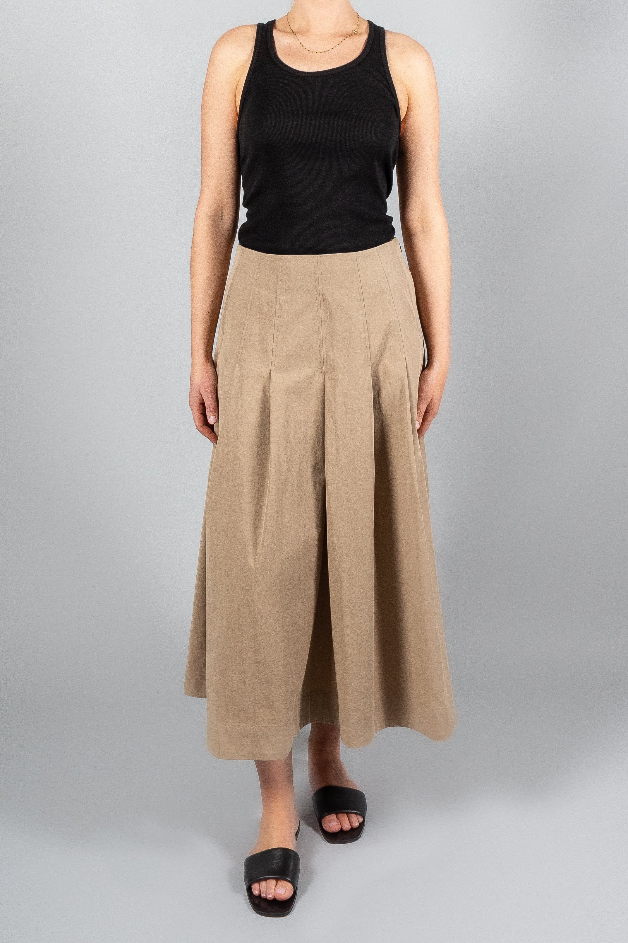 Kallmeyer Dakota Pleated Skirt-Skirts-Misch-Boutique-Vancouver-Canada-misch.ca
