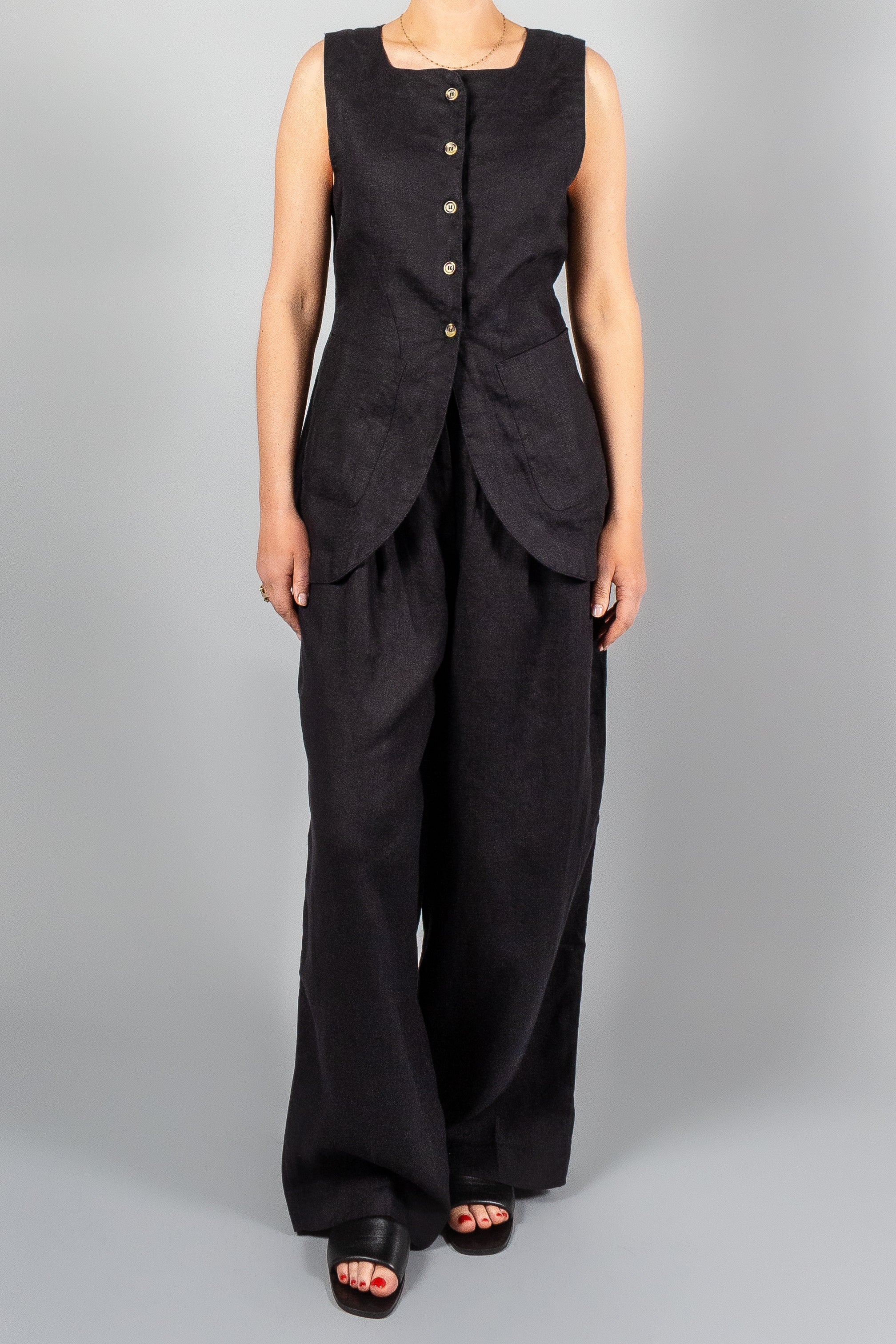 Posse Emma Vest-Jackets and Blazers-Misch-Boutique-Vancouver-Canada-misch.ca