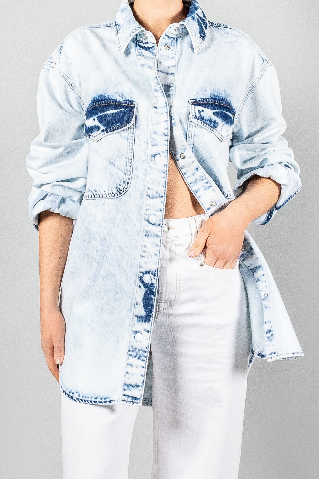 Closed Denim Overshirt-Jackets and Blazers-Misch-Boutique-Vancouver-Canada-misch.ca