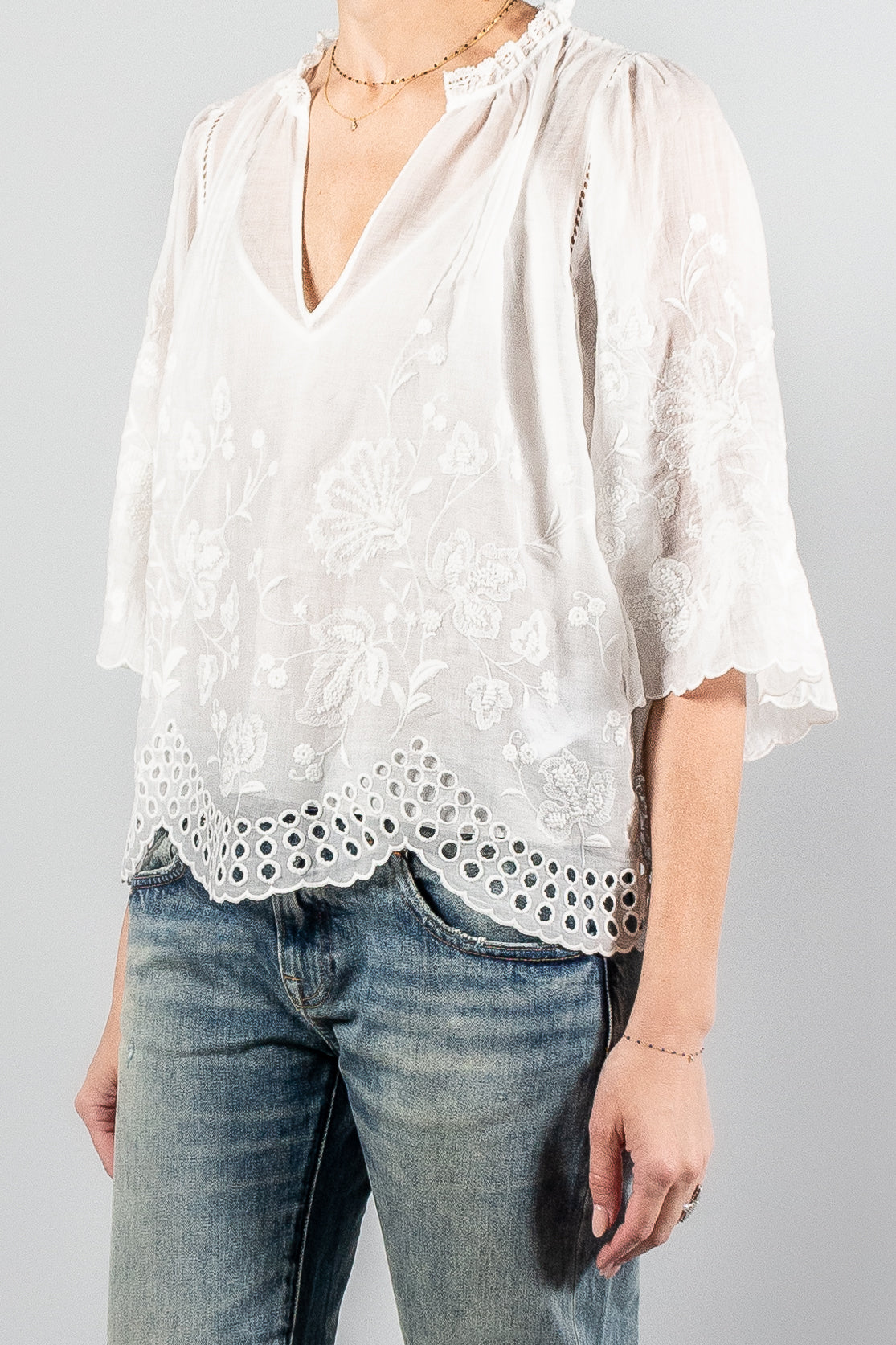 Vanessa Bruno Cizia Blouse-Tops-FR 42-Misch-Boutique-Vancouver-Canada-misch.ca