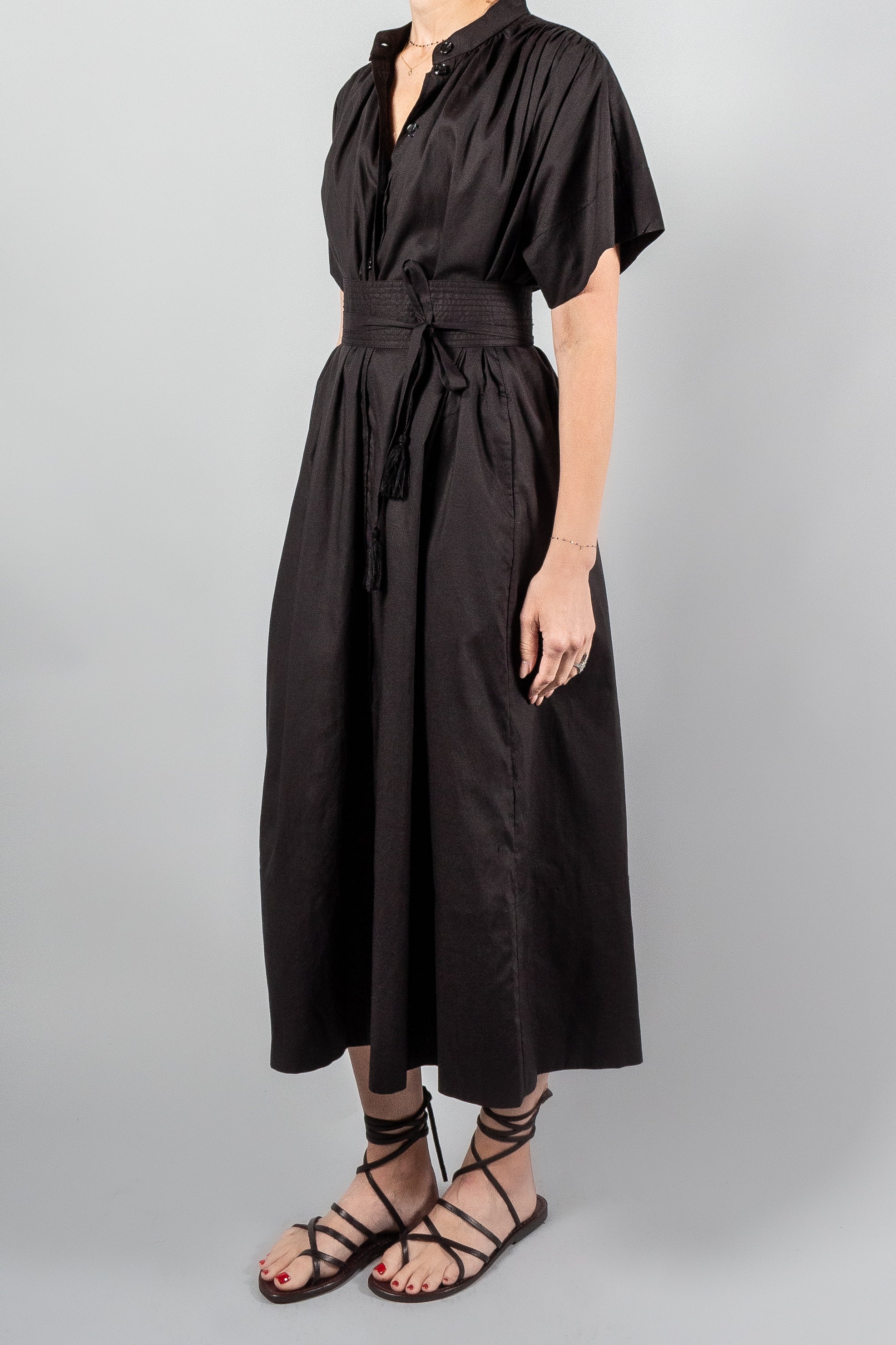 Vanessa Bruno Ciao Dress - Black-Dresses-Misch-Boutique-Vancouver-Canada-misch.ca