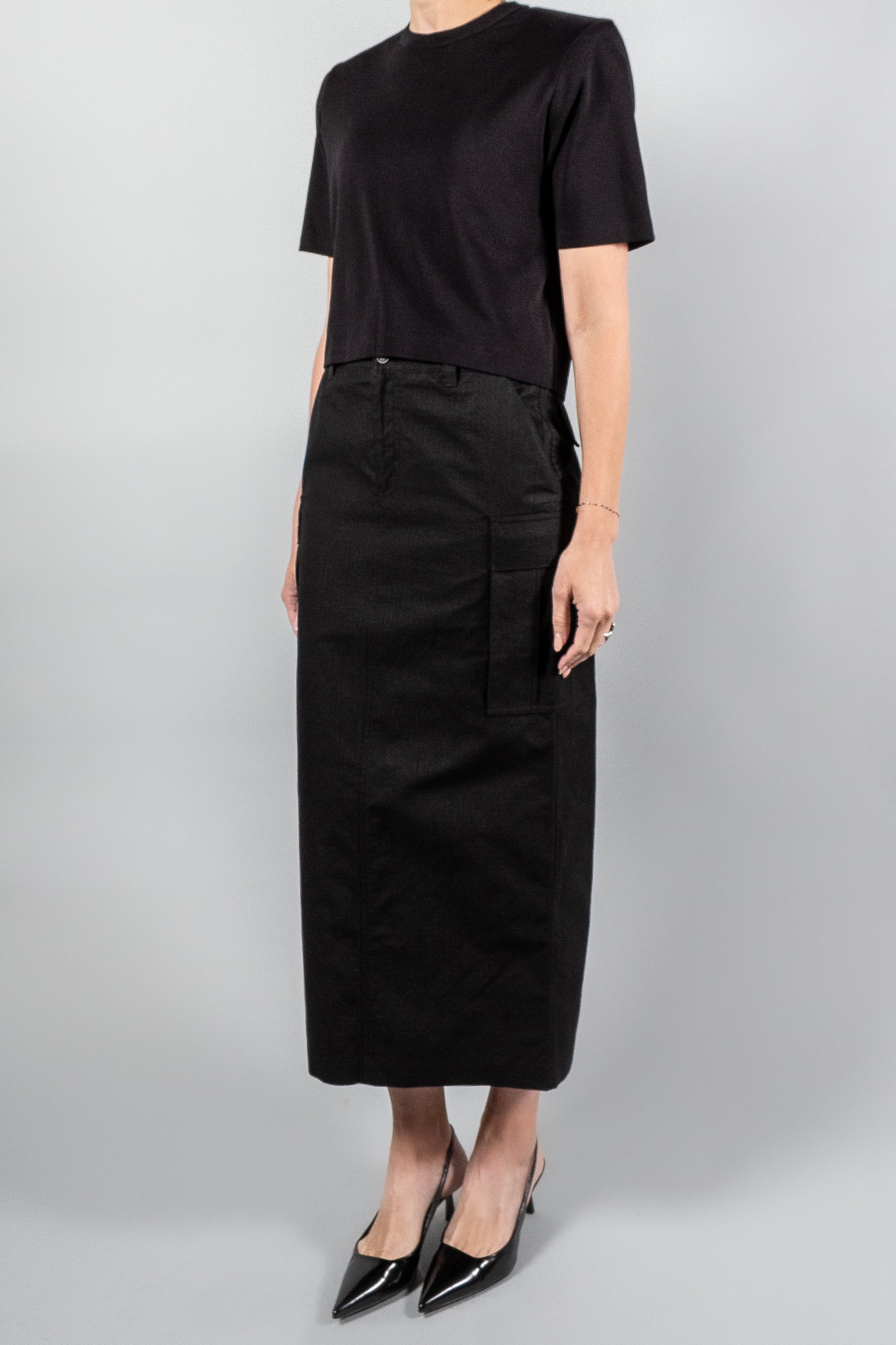 Wardrobe NYC Cargo Skirt Mini Black Misch Vancouver Canada M