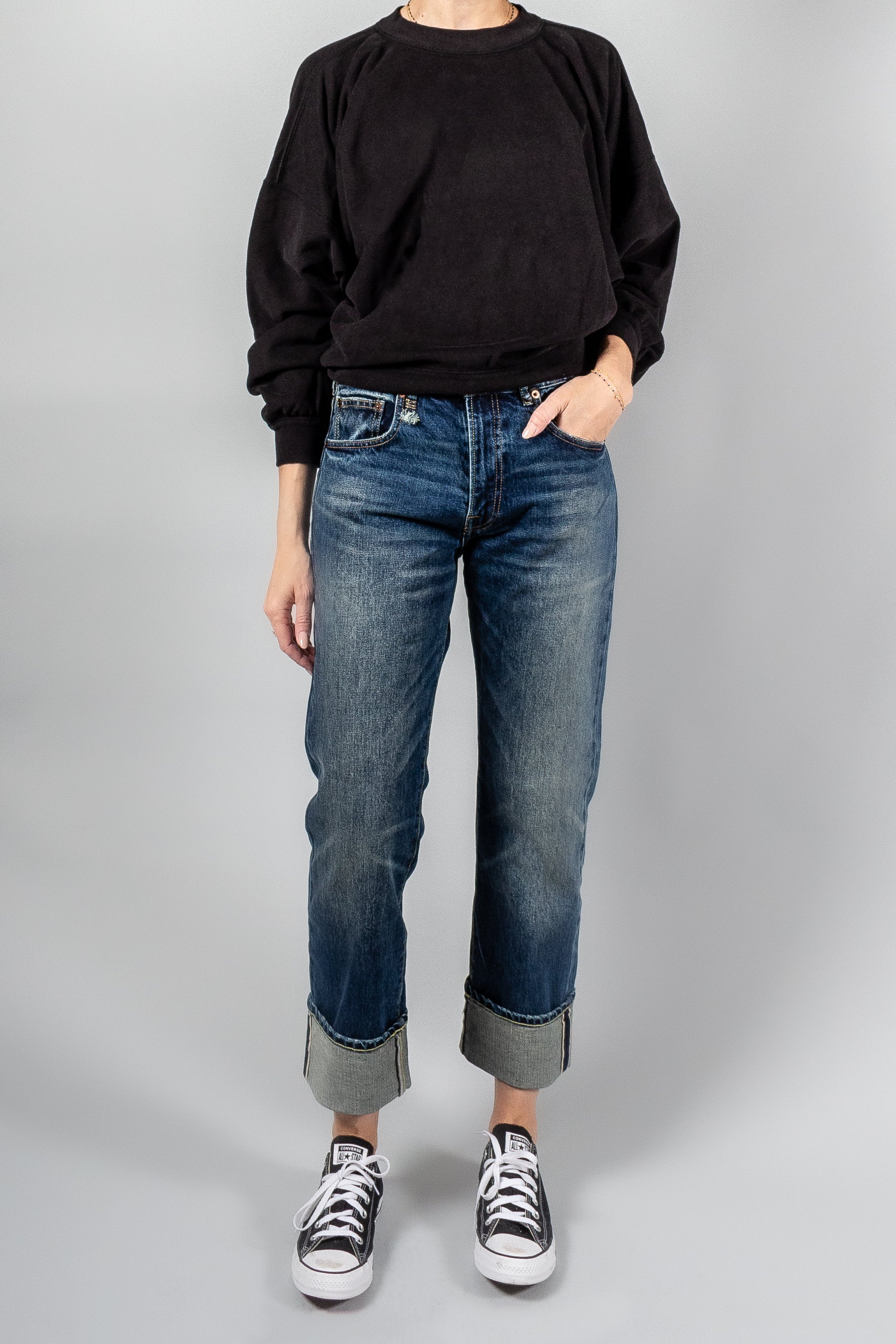 R13 Cuffed Romeo Jean-Denim-Misch-Boutique-Vancouver-Canada-misch.ca