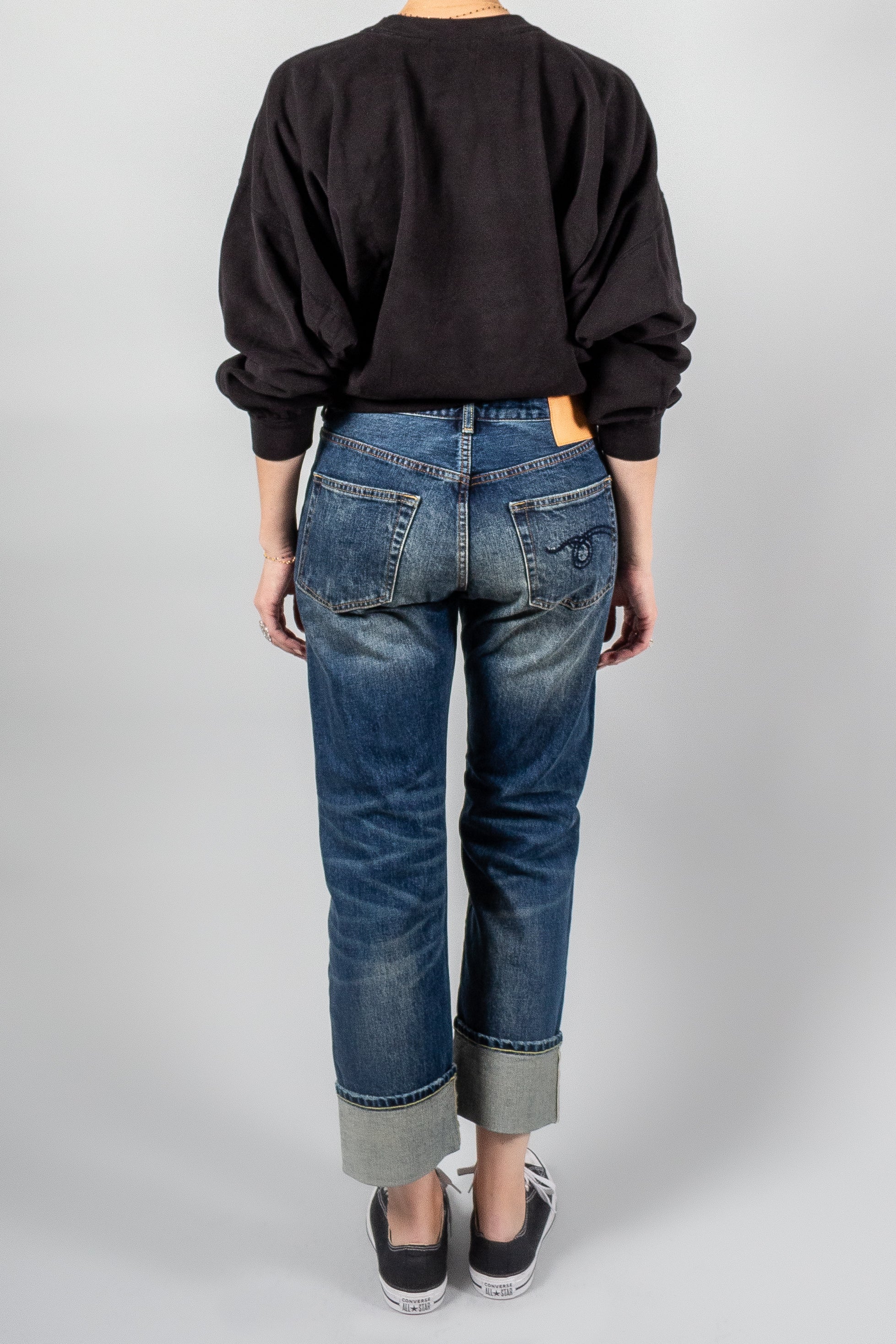 R13 Cuffed Romeo Jean-Denim-Misch-Boutique-Vancouver-Canada-misch.ca