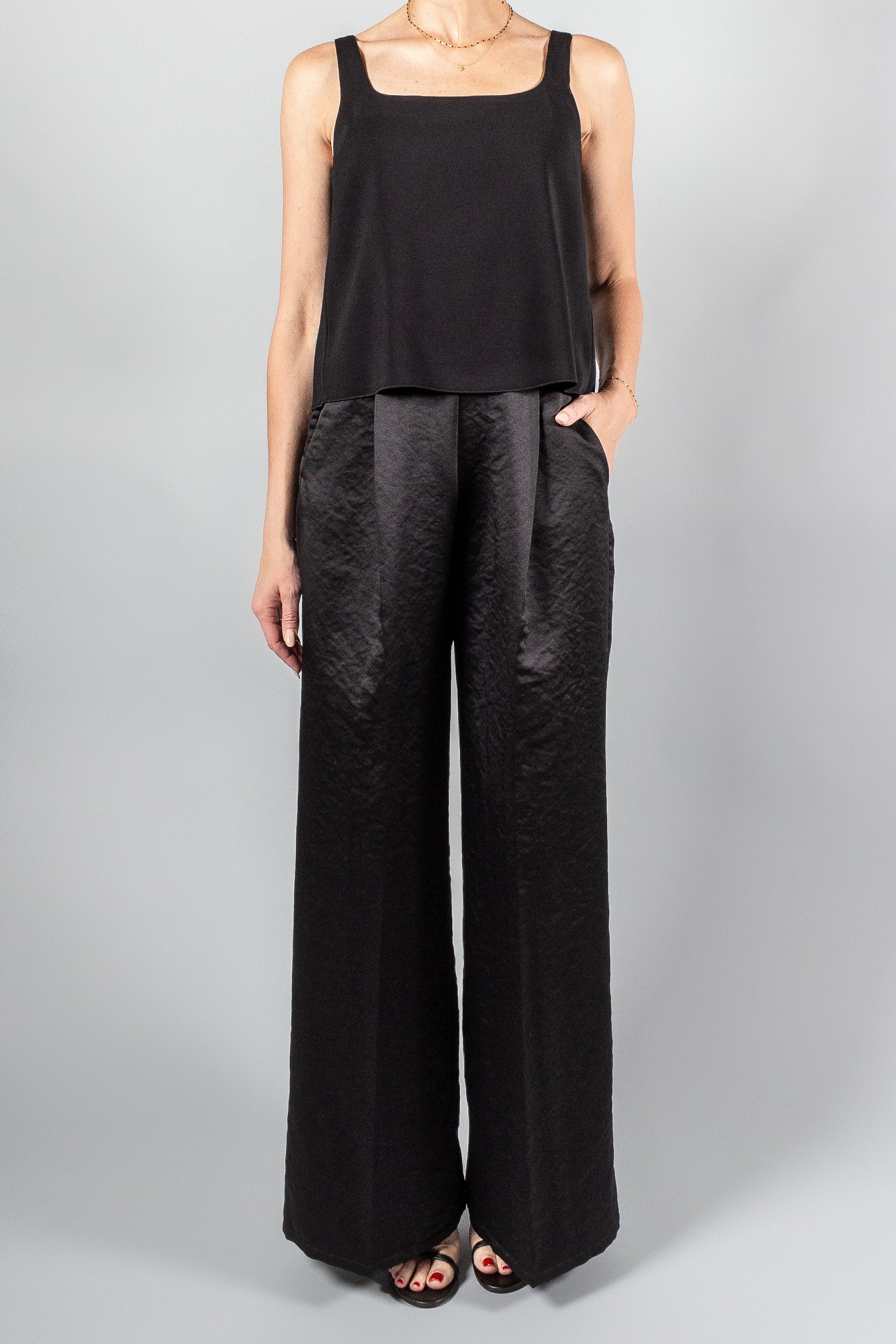 Forte Forte Duchesse Palazzo Pants-Pants and Shorts-Misch-Boutique-Vancouver-Canada-misch.ca