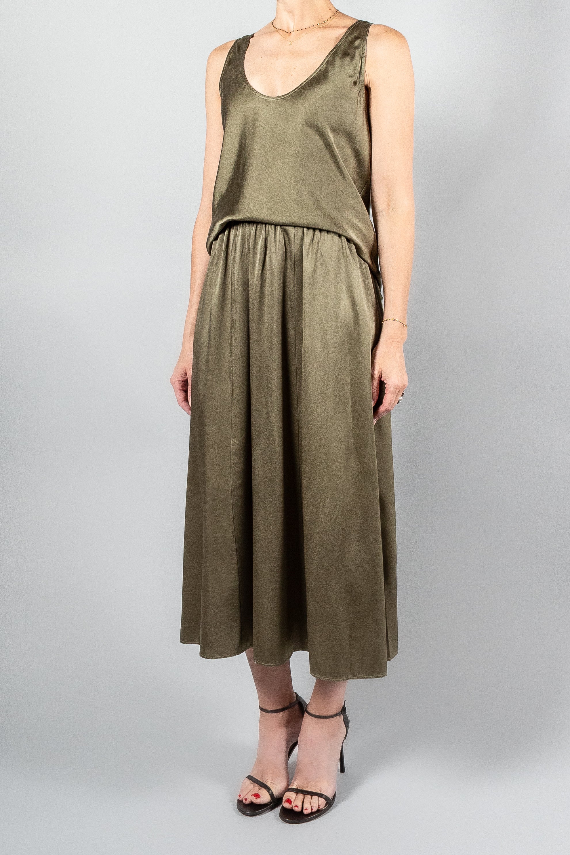 Forte Forte Stretch Silk/Satin Skirt-Skirts-Misch-Boutique-Vancouver-Canada-misch.ca